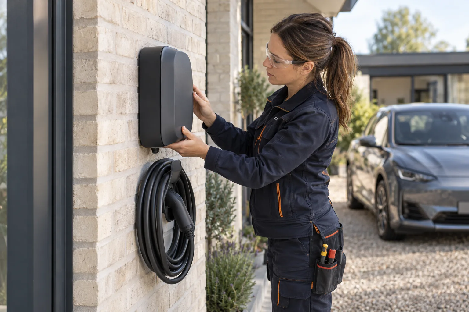 Illustrative example for ev-charger enquiries