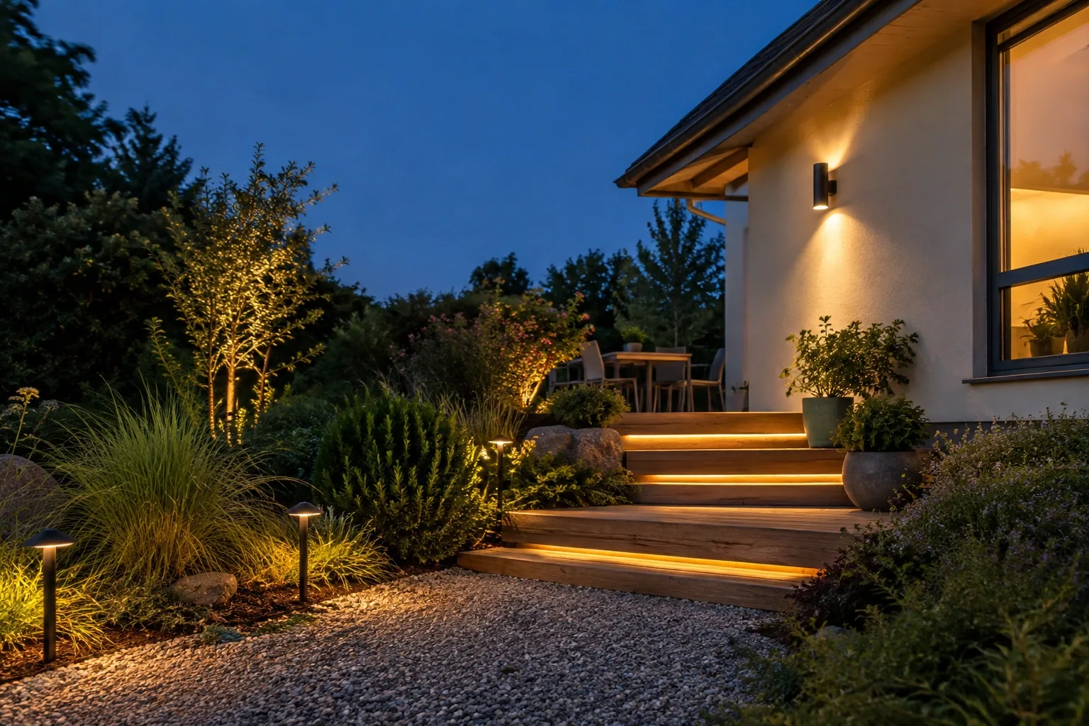 Illustrative project example: outdoor lighting