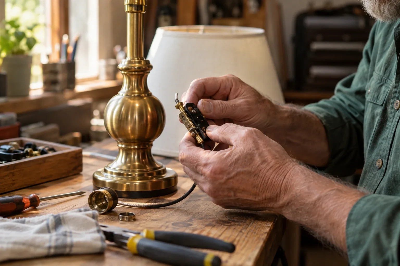 Illustrative example for electrical repairs